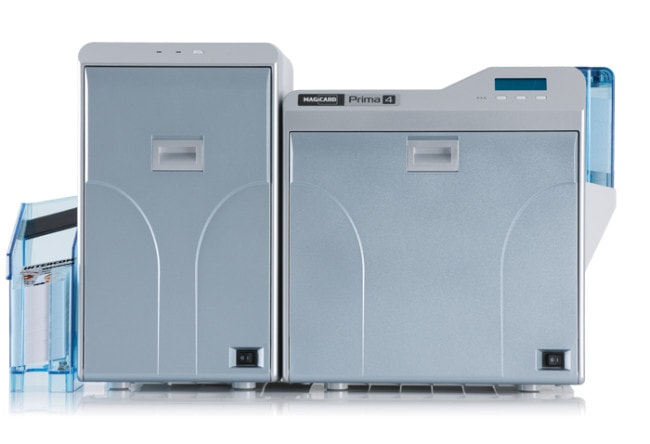 PRima 4 card printer with laminator